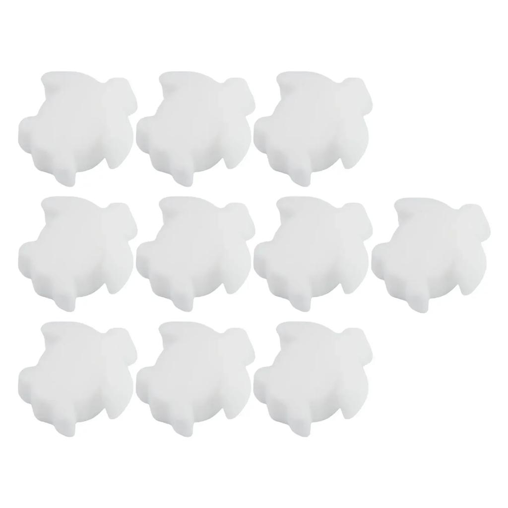 Bathtub Cleaning Sponges Pool Scum Absorbers Compact Size Efficient Oil Absorption 10 Pack Sponge For Pool Vacuum