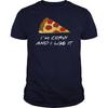 Pizza Im Curvy and I Like It Funny Design Mens TShirt Summer Cotton Short Sleeve ONeck Unisex T Shirt New S3XL