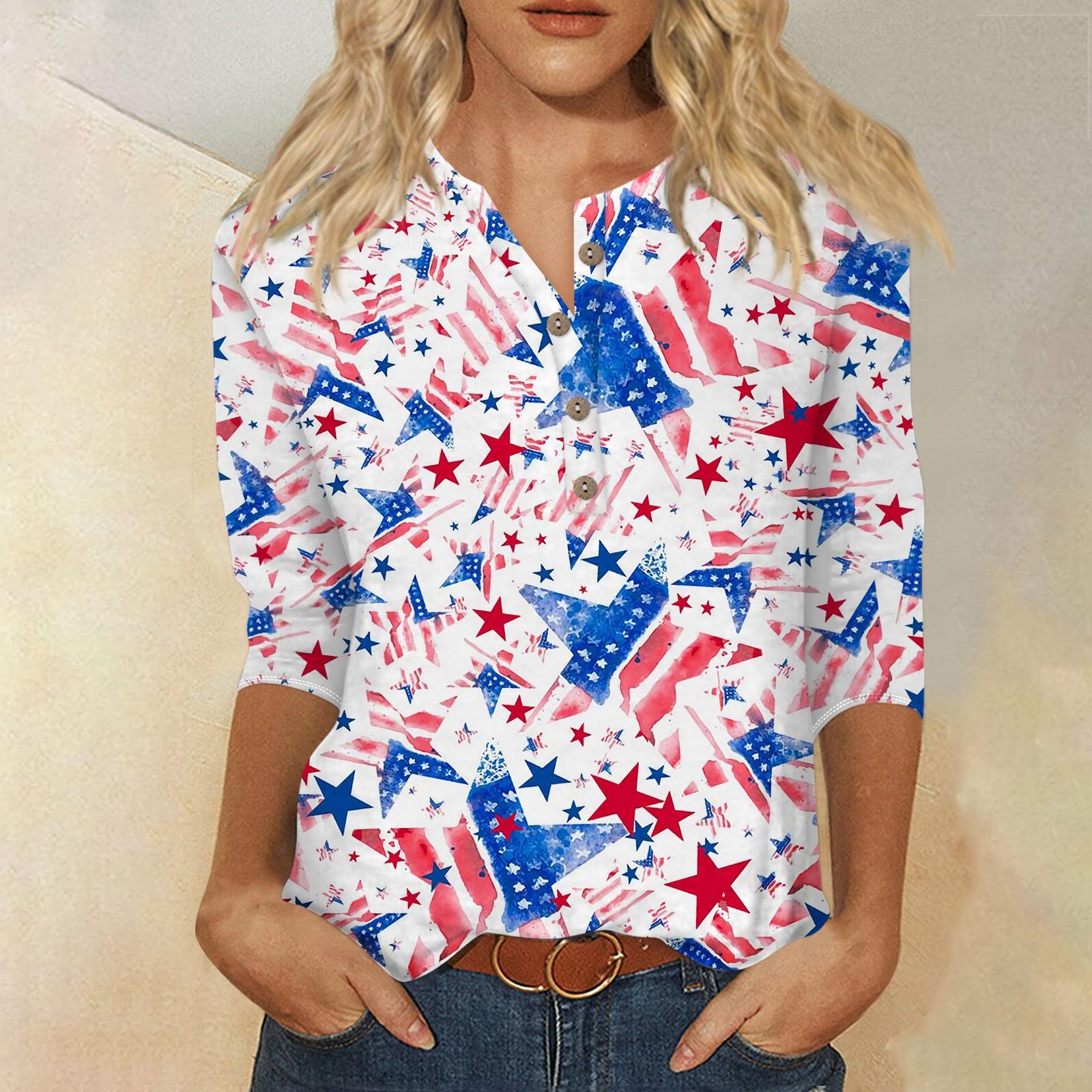 

Женские футболки с милым принтом, блузки, повседневные базовые топы больших размеров, пуловеры для рубашек с рукавами 3/4 M белый