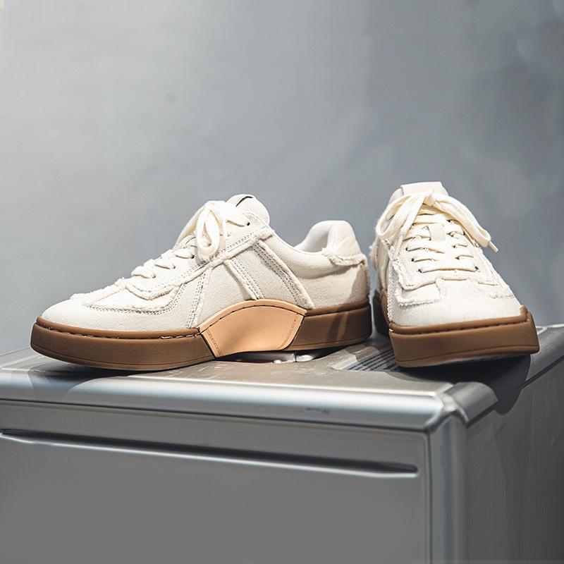 

2895 Летние парусиновые мужские туфли на платформе с увеличением роста, рваный край, плоская подошва, обувь для мальчиков 44 бежевый