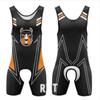 Dog Head Sleeveless Wrestling Singlet Weightlifting Suit Hollow Out Gym Workout Wear