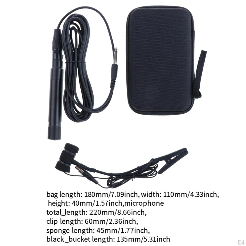 Microphone for Musical Instruments, Portable Accessory Live Performance
