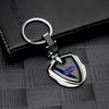 AAAMR1 For Focus Kuga Mondeo Smax Fiesta Ranger Mustang ST 3D Metal Car Logo Keychain Key Holder Keyring Pendant Auto Accessories