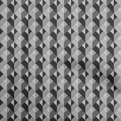 Cotton Flex Gray Fabric Geometric Diy Clothing Quilting Fabric Print Fabric By Yard 40 Inch