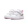 (TD) Nike Court Borough Low 2 SE 'White Pink' Baby CZ6614-100