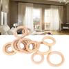 12Pcs Wooden Rings 6 Different Sizes Natural Wood Rings Unfinished Wooden Rings for Crafts Macrame Jewelry Making