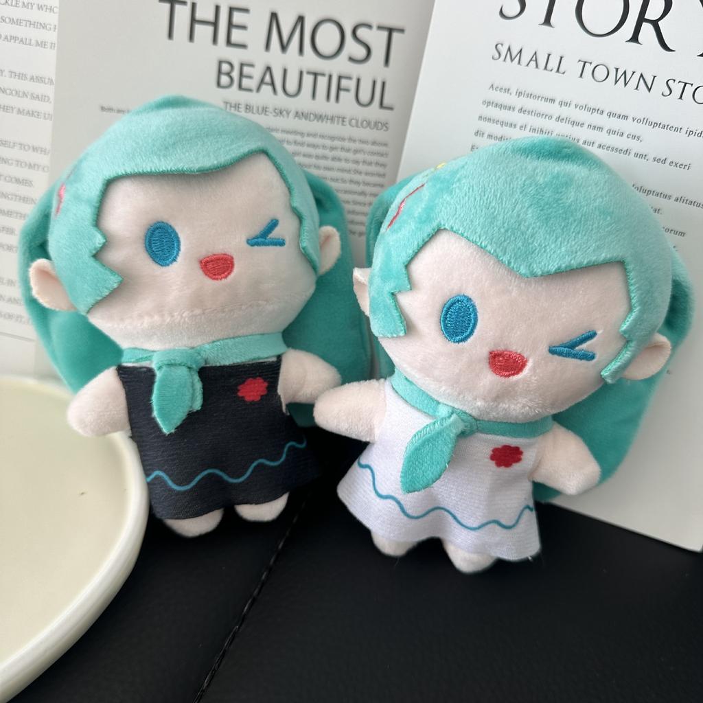 Cartoon Plush Girl Hatsune Miku Keychain Doll Pendant Cute Doll Doll Backpack Small Hanging Decoration