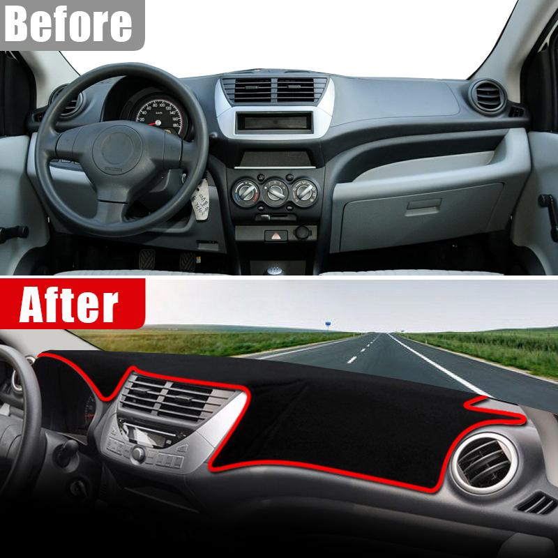 For Suzuki Alto VII 2009 2010 2011 2012 2013 2014 Car Dashboard Cover Dash Mat Sun Shade Non-slip Pad Interior Accessories