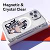 Funny Goose Phone Case For iPhone 17 16 15 14 13 12 Pro Max Plus With Magnetic Crystal Clear Case Wireless Charge