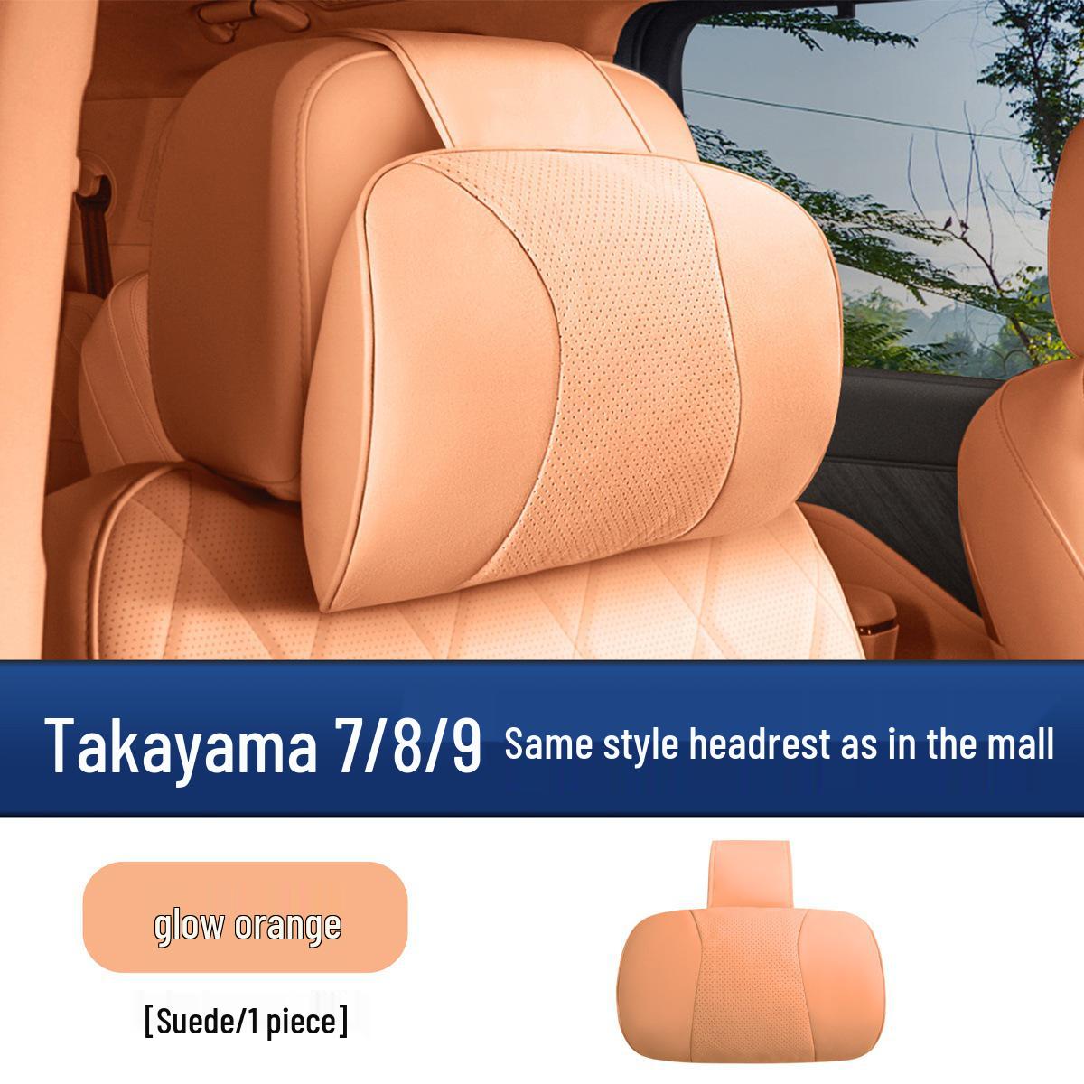 All-Season Ventilated Neck Pillows & Backrests for Wei Gaoshan 7/8/9 Car Headrests