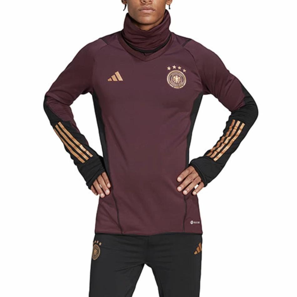 adidas Sweatshirts Men's Dark Chestnut Turtleneck Moderate Other HC1290