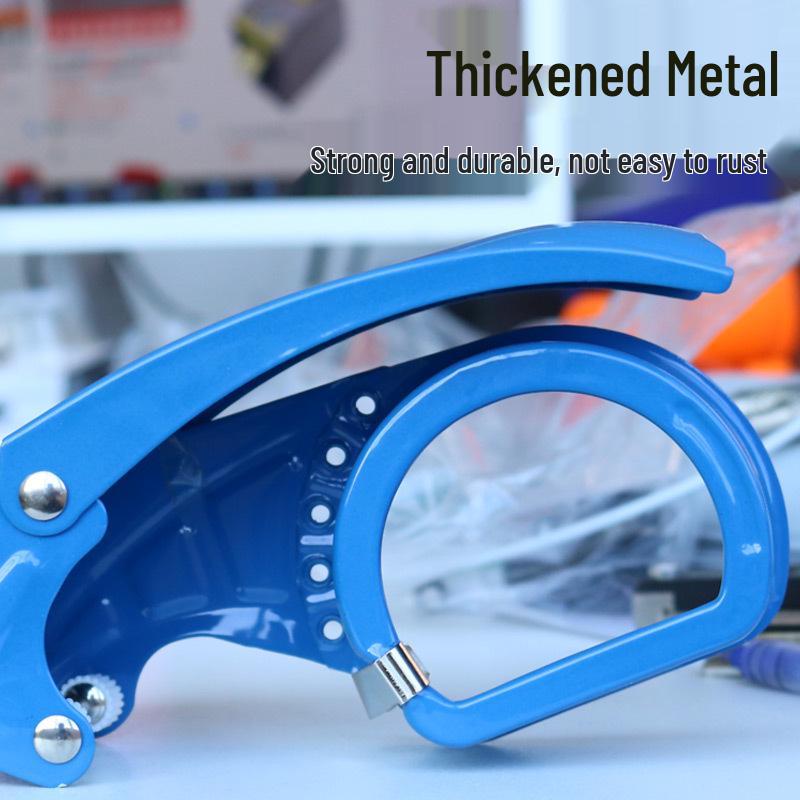 Metal Iron Handheld Tape Dispenser with Large Roll Plastic Cutter for 4.8cm Packing Sealing