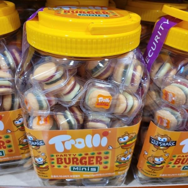 Trolli Mini Burger Shaped Gummy Jelly 900g