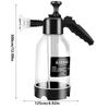 2L Car Wash Foam Sprayer with Two Adjustable Nozzles Car Washing Watering Can for Car Wash Home Cleaning Garden Watering