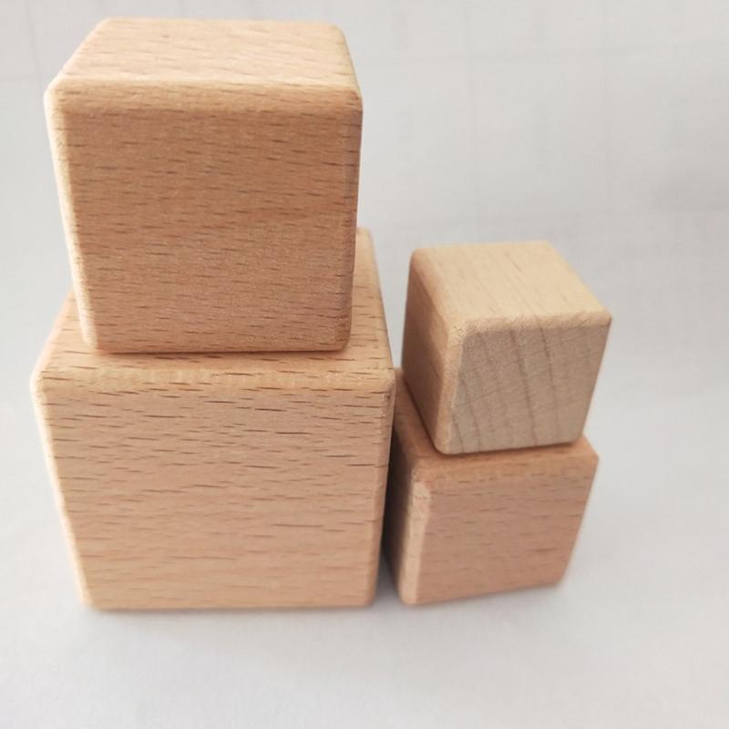 Practical Ability Wooden Block Educational Toy Set 10Pieces for Childrens Logical Thinking Ability