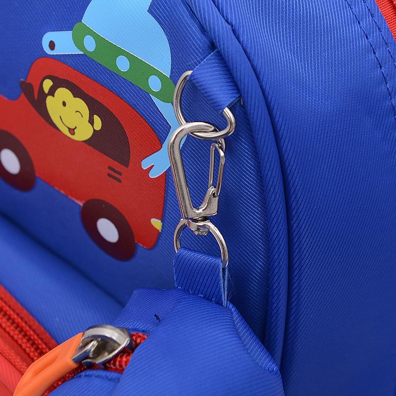 Fashion cartoon pattern kindergarten schoolbag large capacity children's backpack car student backpack