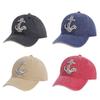 Hat Washed Anchor Embroidered Baseball Cap Spring Summer Men's and Women's Outdoor Old Shade Cap