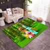 Colorful Friends In The Forest Themed Anti-Slip Rugs - Polyester Home Decor, Suitable for Bedrooms, Living Rooms, Doorways, Studios, and Decorations
