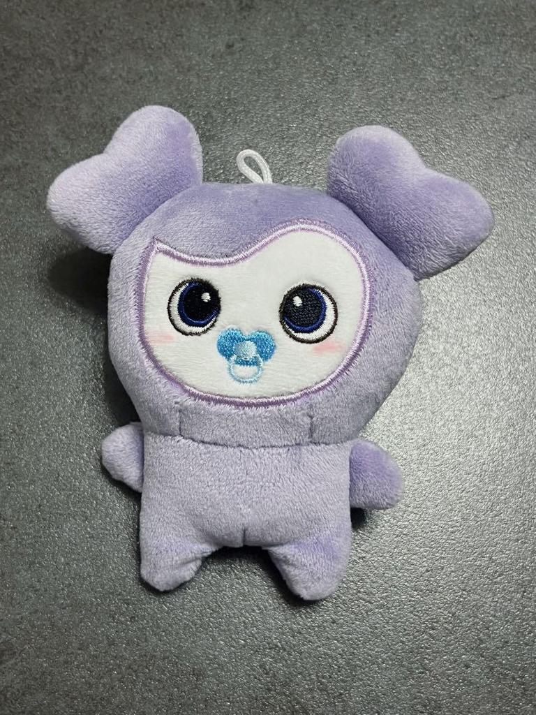 [USED] TWICE BABY LOVELYS Reversible Bag Charm Sabrie Sana