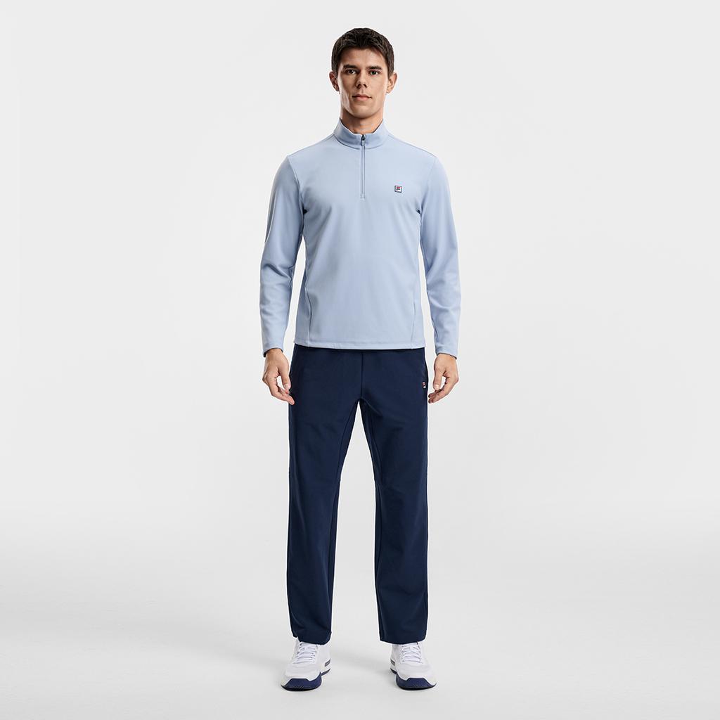 Fila Tennis Fashion Classic Simple Retro Sports Leisure Versatile Comfortable Knitted Long Sleeve T-Shirt Men tops A11M613208FBU