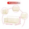 Spice Rack Organizer Hanging Kitchen Basket Lightweight Wall Mount Wire Storage for Office