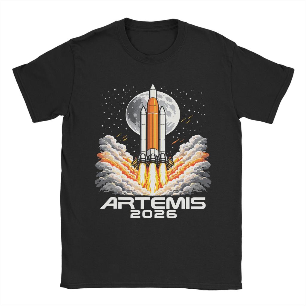 Artemis Weltraum Galaxie Astronomie Wissenschaft Äußerer Weltraum T-Shirt Sommer T-Shirts Baumwolle Harajuku T-Shirt Für Unisex Oberteile