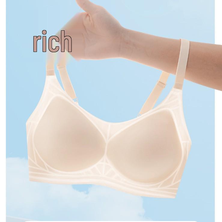 Ice Silk Ultra-Thin Breathable Seamless Summer Bra - Soft Support, Bare Feel, No Ride-Up, Lifts & Gathers