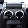Car Rear AC Outlet Vent Ring Cover Trim Sticker For Land Rover For Discovery 4 For LR3 2009-2016 Car AC Vent Trim Ring