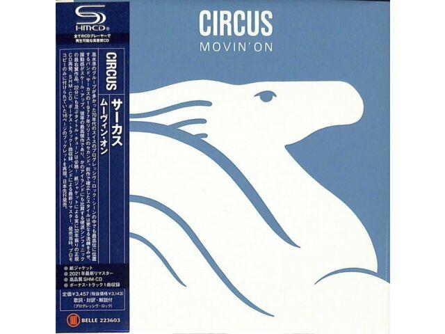 CIRCUS Movin’ On with Bonus Track JAPAN MINI LP SHM CD BEL223603 2nd Album NEW