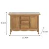 1/12 Dollhouse Mini Simulated Wooden Cabinet Dollhouse Furniture Accessories