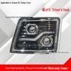 Ouman H4-B GTL Dump Truck Headlight Assembly - Super Bright LED Laser with Six-Lens Focus