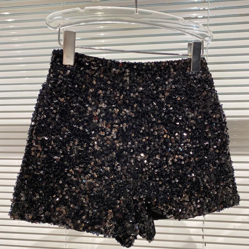 Autumn Sequin Three-Point Shorts Hot Pants for Women