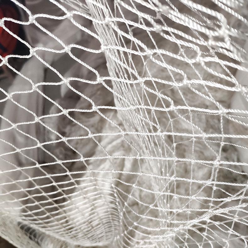 White Nylon Fishing Net: Trawl, Lift, Cage, and Sheet Styles Available