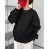Luxi 2023 Samt Weinrot Langarm Pullover für Damen - Koreanischer Stil