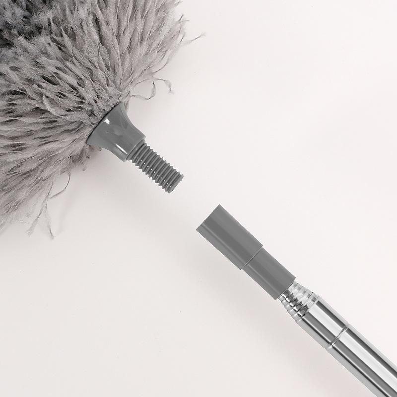Feather Duster Adjustable Extended Dust Removal Cleaning Ceilings Ultra-fine Fiber Multipurpose Household Cleaning Tools