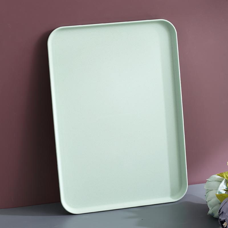 Tea Tray Living Room Cup Tea Cup Tray Household Rectangular Water Cup Tea Cup Tray Fruit Tray Nordic Plastic