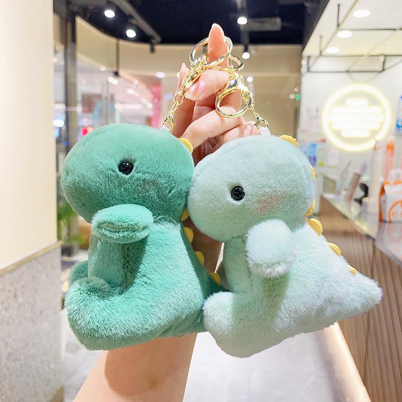 Dinosaur doll plush pendant doll bag keychain plush toy