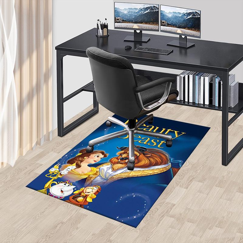 Beauty Beast Romance Carpet For Playroom Bedroom Living Room Sofa Home Decorkids Game Area Rug Nonslip Floor Mat