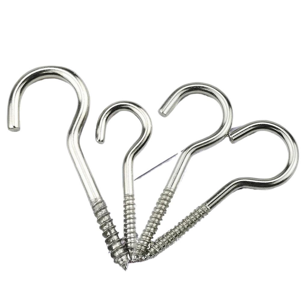 Eye Bolt & Assorted Hooks with Self-Tapping Screws