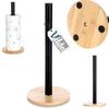 Black Metal Paper Towel Stand 32.5 Cm