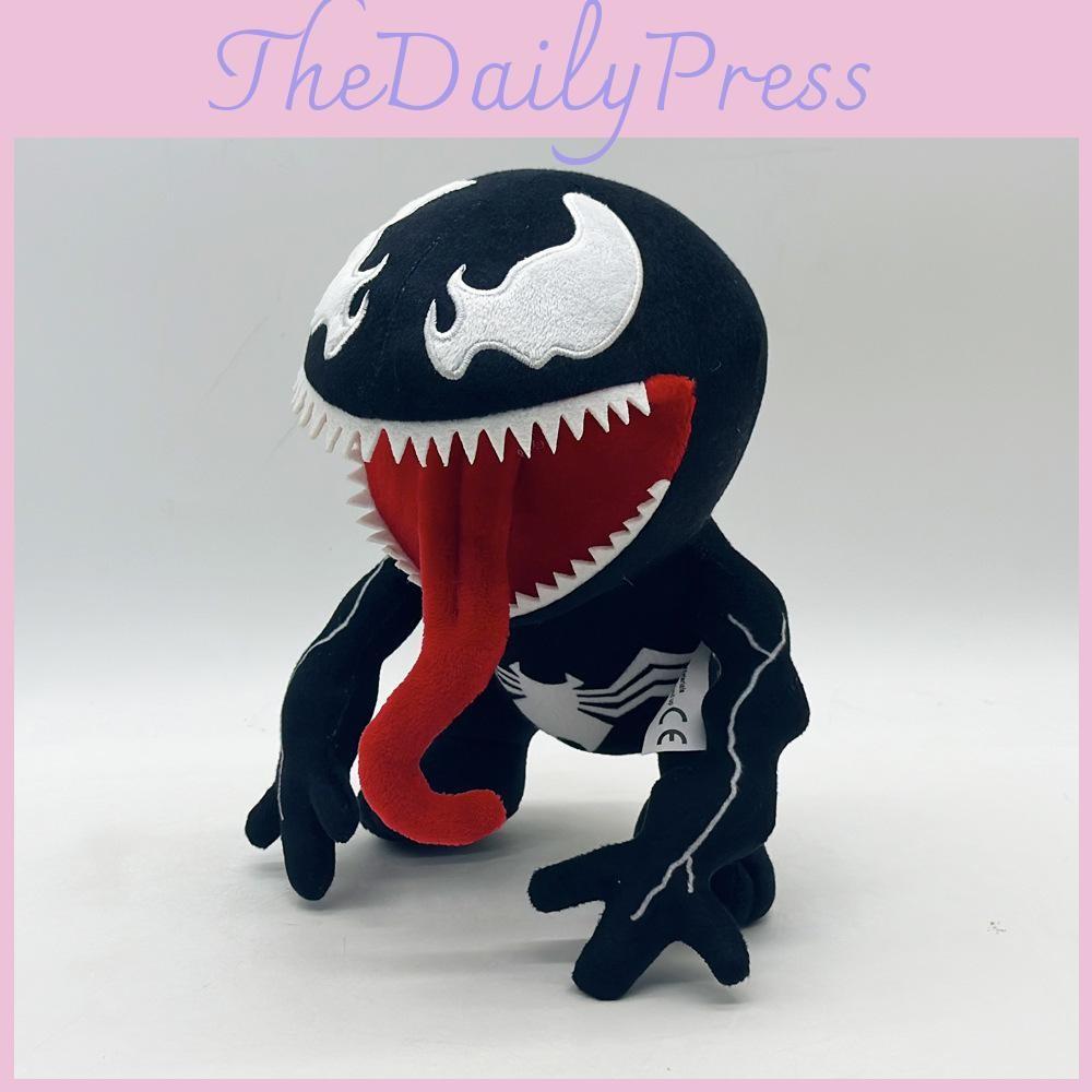 Figure Venom Plush Toy With Compact Design Room Decor For Fans And Collectors
