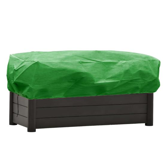 Rectangular Planter Box Protector Protects Plants from Frost Wind Rain Animals Flower Box Cover