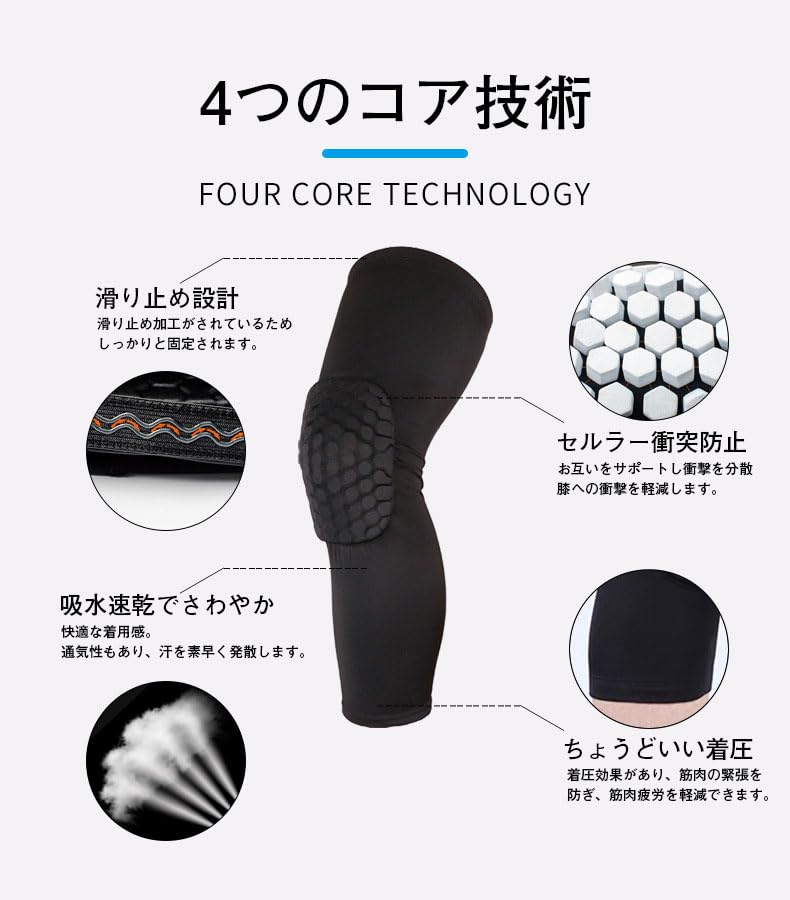 Honeycomb Knee Knee Knee Set for Both for Farm and Other Shock Unisex Pads, Supports, Protectors, Knees, Work, Baseball, Skateboarding, Snowboarding,