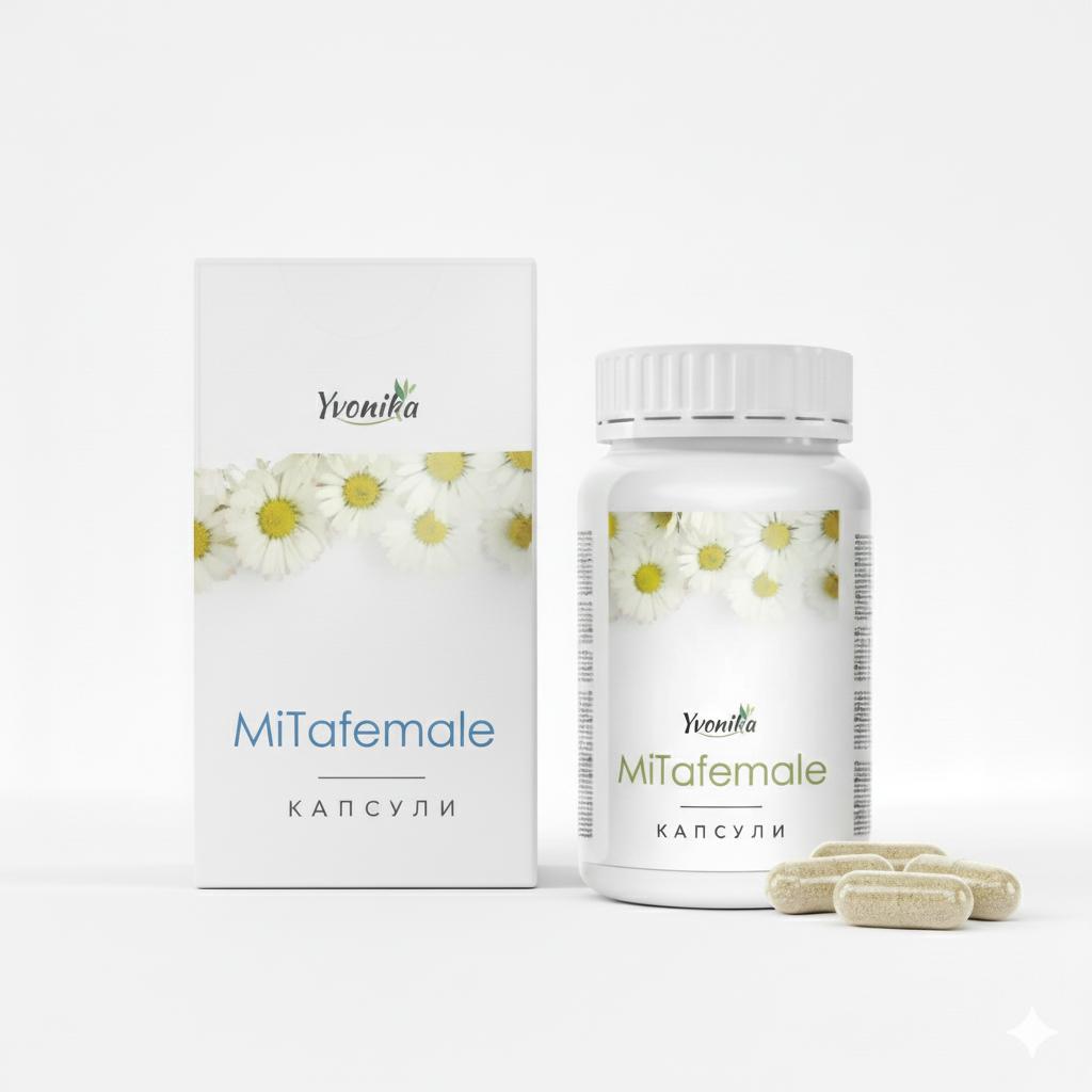 MiTafemale – Support for Women's Comfort During Menopause: 30 Capsules.