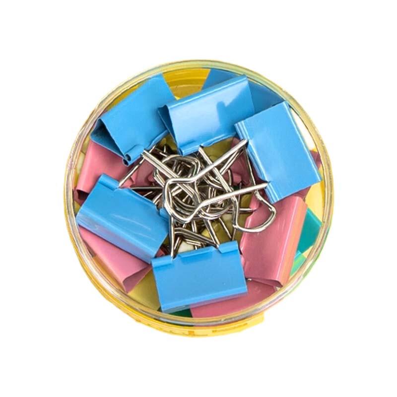 Deli 8553ES Colored Long Tail Clips