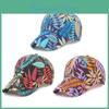 Leaves Caps Hawaii Baseball Print Men Women Snapback Cap Hip Hop Streetwear Fashion Sun Hats Comfortable Summer Holiday Hat