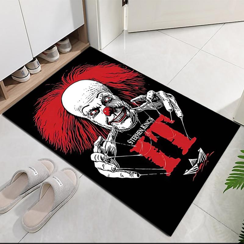 Halloween horror Printed Carpet, for Office Chair Living Room Bedroom Kitchen Room Decor Gifts.