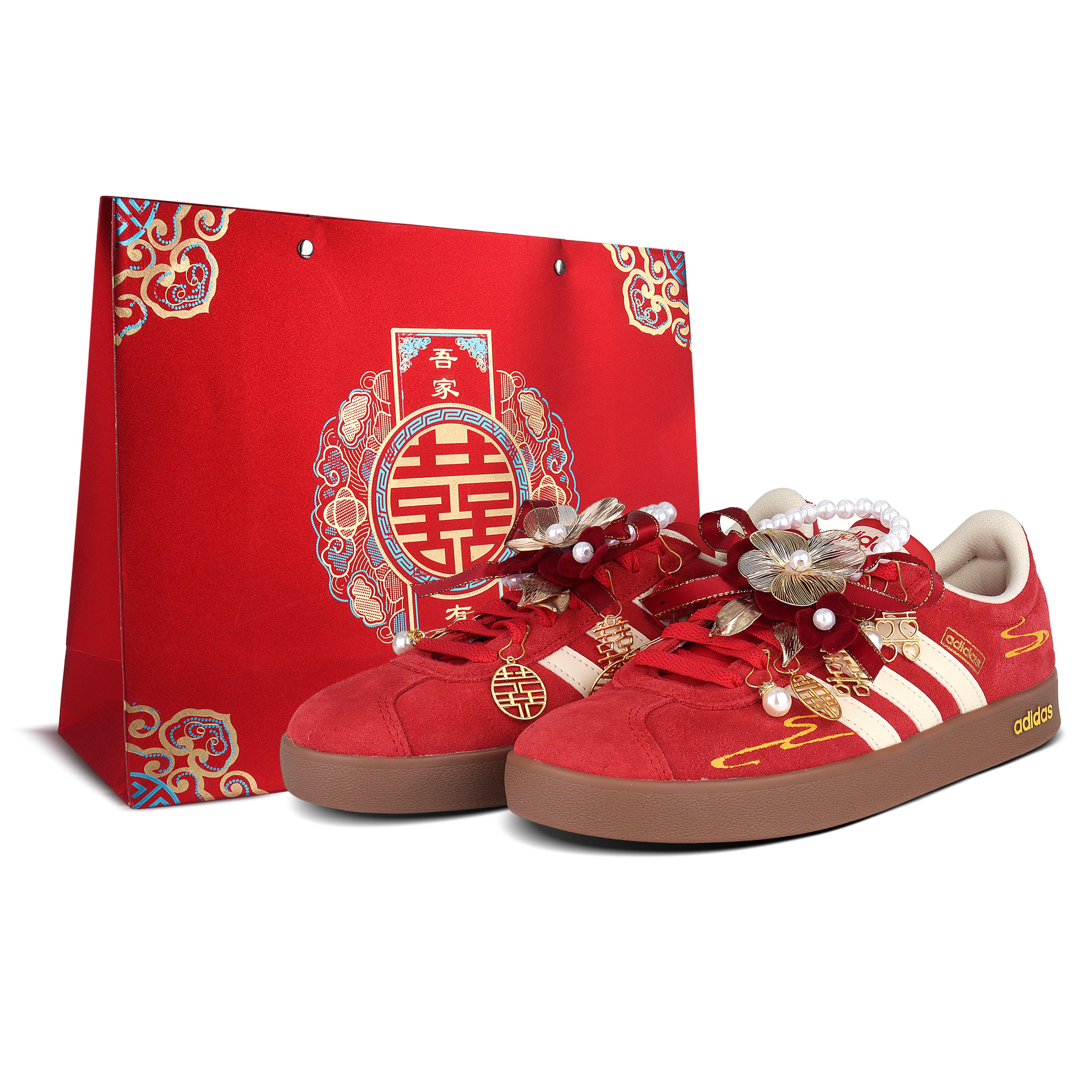 

Adidas Vl Court Classic Lightweight Coverage Low top Skateboard Shoes Unisex KK3774(Team1582-LD) 38