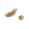 Geometric Arc Colorful Rainbow Stripe Creative Brooch for Women Brooches Pin Badges Alloy Backpack Icons Girls Jewelry Gift