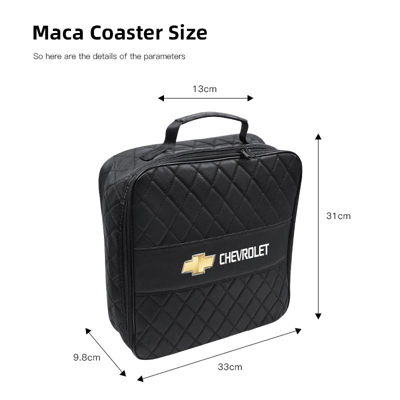 Ladekabel-Aufbewahrungstasche Organizer-Box für Auto-Innenraum Für Chevrolet Spark Captiva Cruze Tracker Epica Nubira Malibu